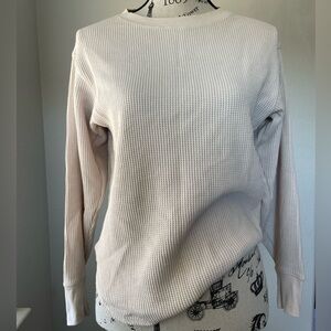 UNIQLO Cream Long Sleeve